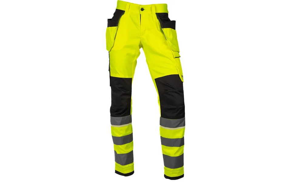 Helly Hansen Workwear Uc-me Construction Trousers Cl2 - Hi Vis Yellow Ebony