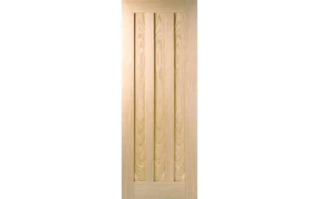 Idaho Solid Core Fd30 Internal Door - Prefinished 3p 1981 X 838mm Oak