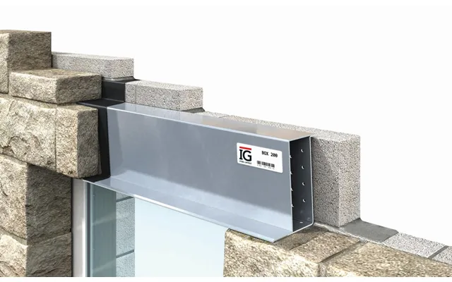 Ig Lintels Ig Box 200 Standard Structural Steel Lintel - 1200mm