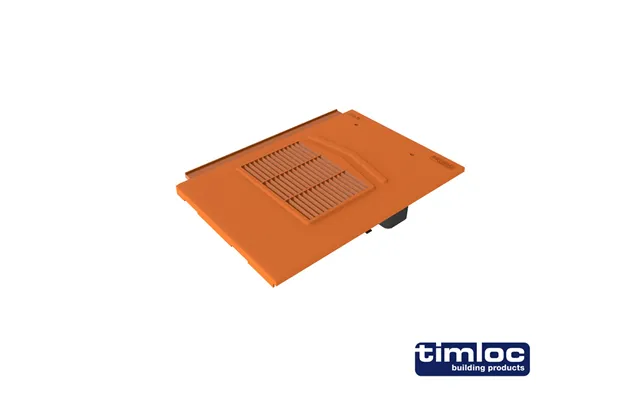 Inventive Thin Leading Edge Tile Vent - Terracotta Single
