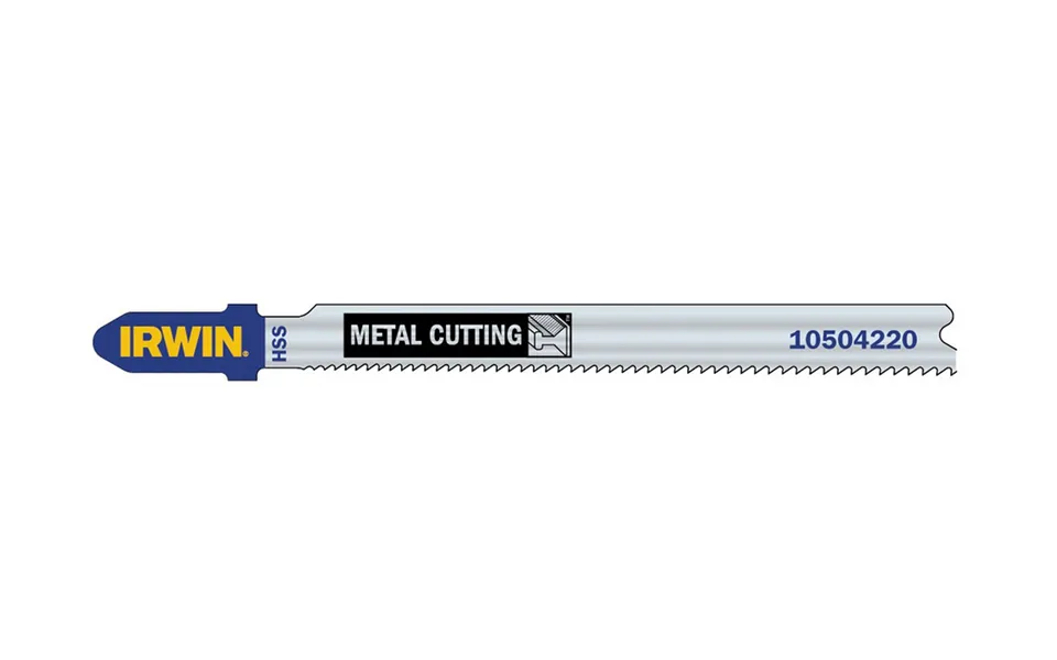 Irwin Jigsaw Blades 92mm Metal Pack Of 5 T118b