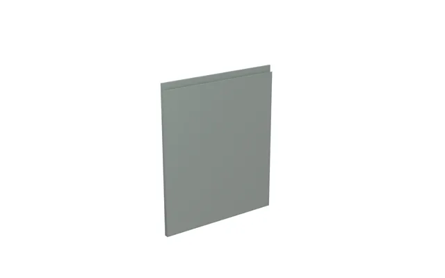 Kitchen Kit Flatpack J-pull Appliance Door Slimline 715 X 446mm - Ultra Matt Sage Green
