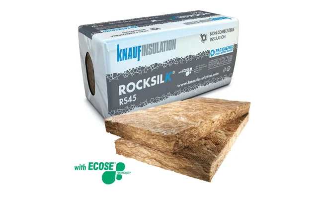 Knauf Insulation Rocksik Rs45 - 50 X 600 X 1200mm 7.2m2