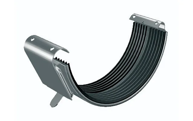 Lindab Magestic Steel Rainwater System Gutter Joint With Rubber Seal Rsk 125mm - Galvanised