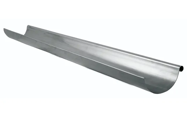 Lindab Magestic Steel Rainwater System Half Round Gutter R 3m X 125mm - Galvanised