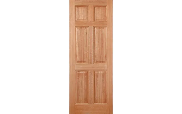 Lpd Colonial 6p M&t External Door 2083 X 864mm Unfinished Hardwood