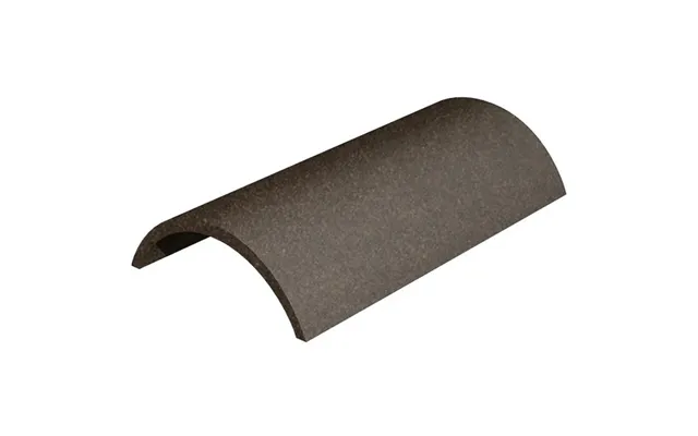 Marley Half Round Segmental Ridge - Antique Brown