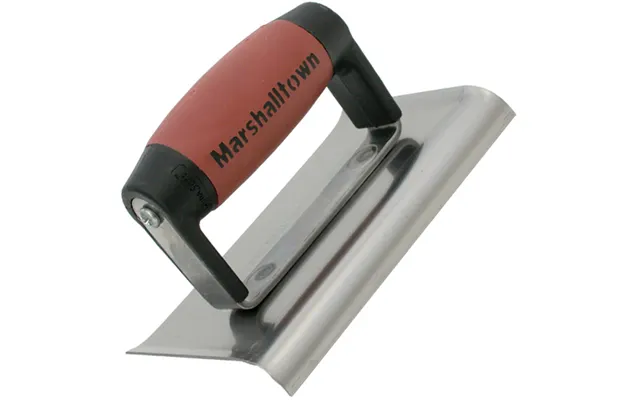 Marshalltown M176d Durasoft Grip Cement Edger 6 X 3 - Burgundy Steel