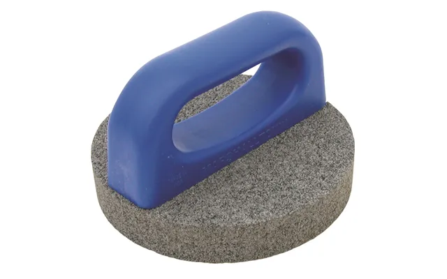 Marshalltown Round 20 Grit Rub Brick - 6 Plastic Handle
