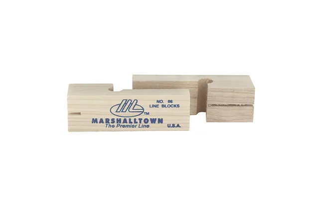 Marshalltown Wood Line Blocks - Pair