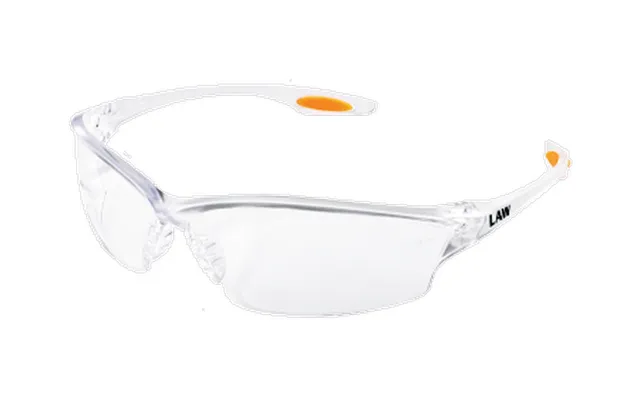 Mcr Law2 Safety Spectacle - Clear Lens