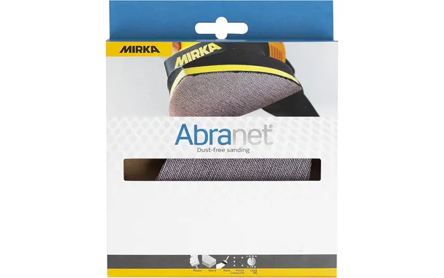 Mirka P80 Abranet Delta Grip Sanding Discs For Deos Delta 152mm Pack Of 10