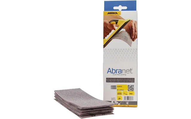 Mirka P80 Abranet Grip Sanding Discs For Handy Kit 80 X 230mm Pack Of 10