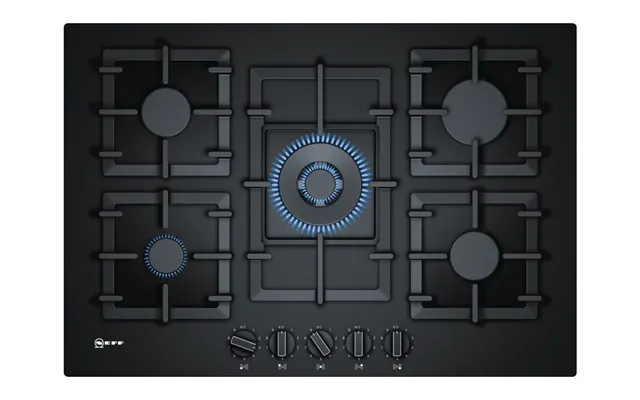 Neff N70 Integrated Gas Hob 75cm - Black T27cs59s0