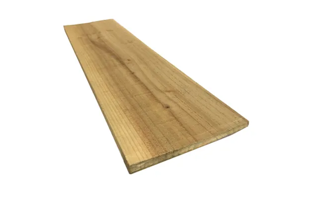 Non Branded Treated Featheredge Board Timber 22mm X 150mm X 3600mm - Green Logs