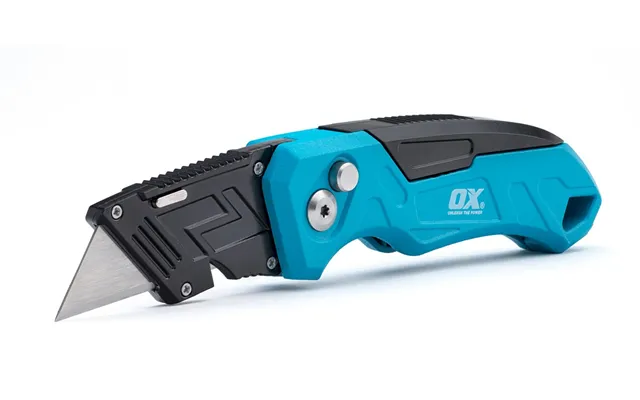 Ox Pro Heavy Duty Fixed Blade Folding Knife With 3 Blades