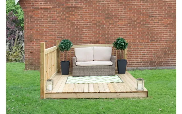 Patio Decking Kit 2.4 X 2.4m - Treated Timber