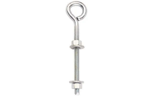 Perry Welded Eye Bolts C W 2 Nuts & 2 Washers 150mm 6 X 3 8 No