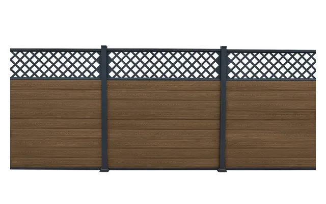 Piranha Composite Solutions Diagonal Fence Trellis - 1800x450x20mm