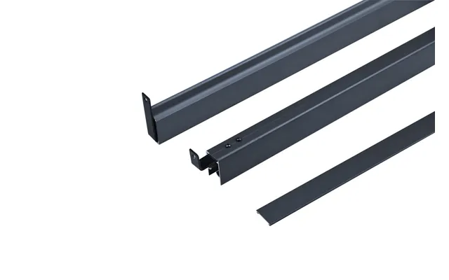 Piranha Composite Solutions Piranha Composite Fence Top Bottom Trim Kit - Grey