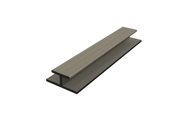 Piranha Composite Solutions Piranha Traditional Cladding Joining Fascia Trim - Antique Grey