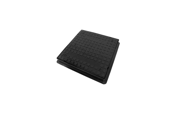Polydrain Polypropylene Secured Square Cover & Frame 450mm Dia - 35kn Driveway