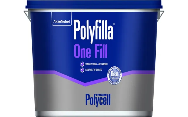 Polyfilla Trade One Fill Filler - 4ltr Tub
