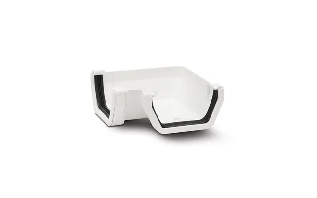 Polypipe 112mm Square Angle 90deg - White