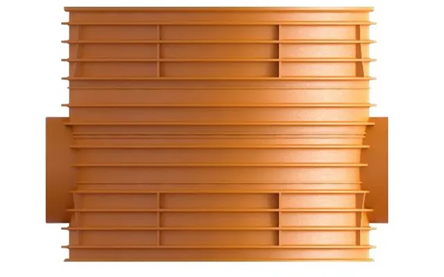 Polypipe Ic600 Base Straight Inspection Chamber 225 250mm - Terracotta Ic6bs10 product image