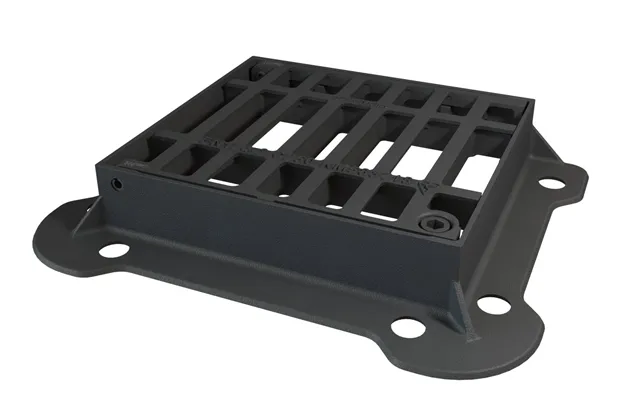 Polysewer Ductile Iron Grating C250 340 X 310mm