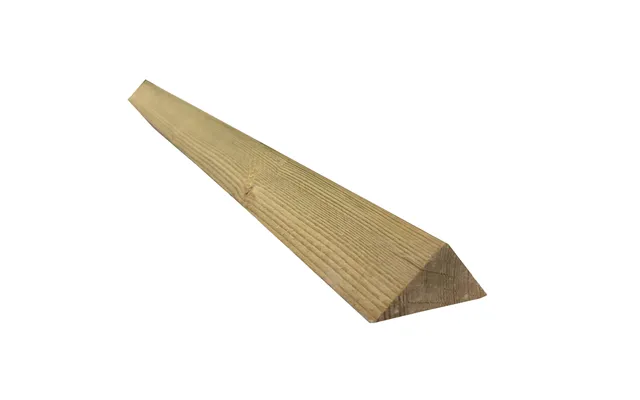 Premier Forest Products Arris Rail Fencing Rail 75 X 75 X 3000mm Green Treated Timber Splaye