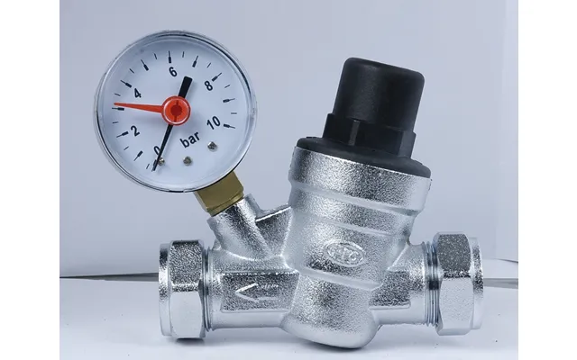 Pro Pressure Reducing Valve With Gauge 15 22mm