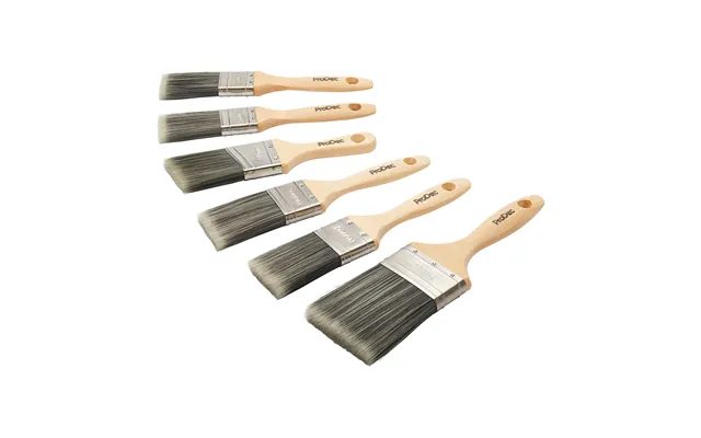 Prodec Trojan Brush Set Inc Free Woodworker Brush 6 Piece Set