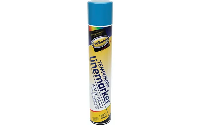 Prosolve Temporary Line Marking Paint Aerosol 750ml Blue