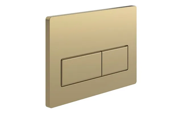 Rectangle Push Button Flushplate 163 X 245 X 50mm - Brushed Bronze