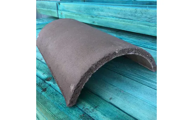 Redland Half Round Ridge Tile - 34 Terracotta