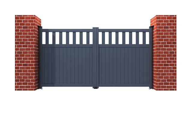 Rmg Aluminium Driveway Gate 3250 X 1200mm - Grey Powder Coated