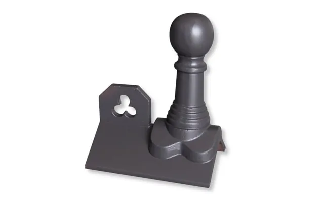 Rock Roofing Bishop Ball Finial 90 Plain Angle Club Crested - Warm Grey