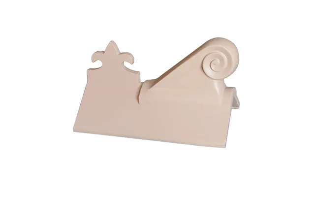 Rock Roofing Scroll Finial 105 Plain Angle Fleur-de-lys - Buff