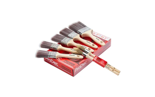Rodo Prodec Premier Synthetic Brush Set Incl. Sash Brushes 7 Piece