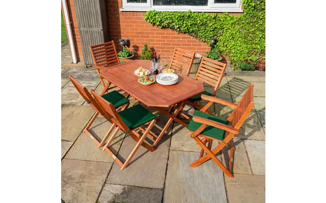 Rowlinson Plumley 6-seater Dining Set - Eucalyptus Hardwood product image