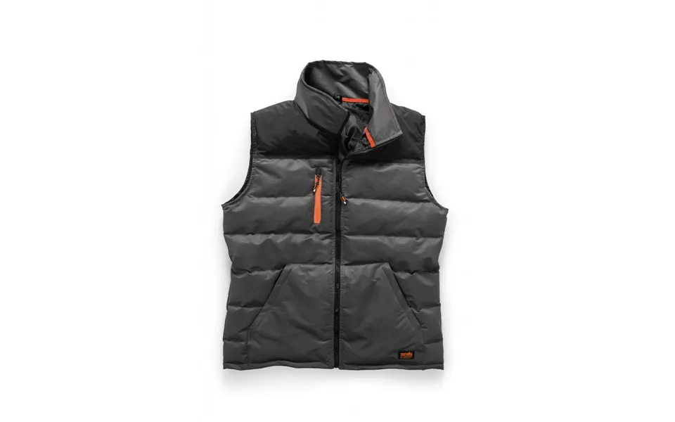 Scruffs Worker Body Warmer - Black Charcoal