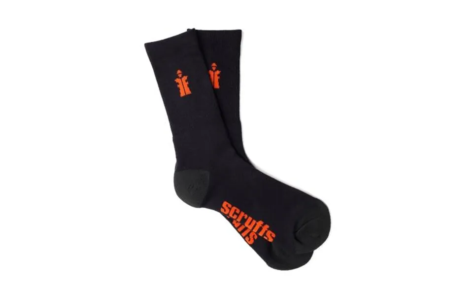 Scruffs Worker Socks - Black