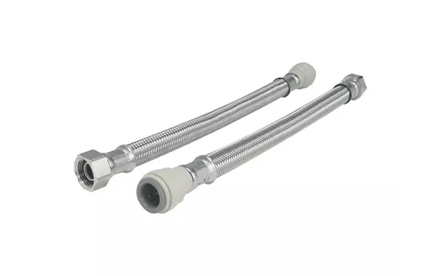 Speedfit Flx16 Braided Flexible Hose Tap Connector 300 X 15mm X 3 4