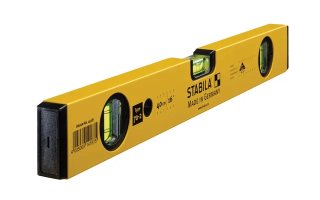Stabila 70-2 Three Vial Box Section Level 600mm