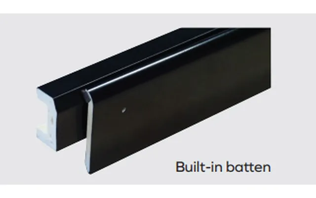 Sure Edge 910010.cb Upvc Gutter Trim With Built In Batten 2.5m Pack Of 6