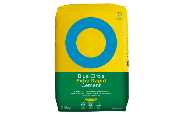 Tarmac Blue Circle Extra Rapid Cement - 25kg Bag