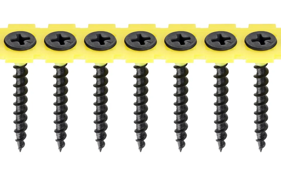 Timco Collated Drywall Screw Coarse 3.5 X 35mm Black Phos - Box Of 1000
