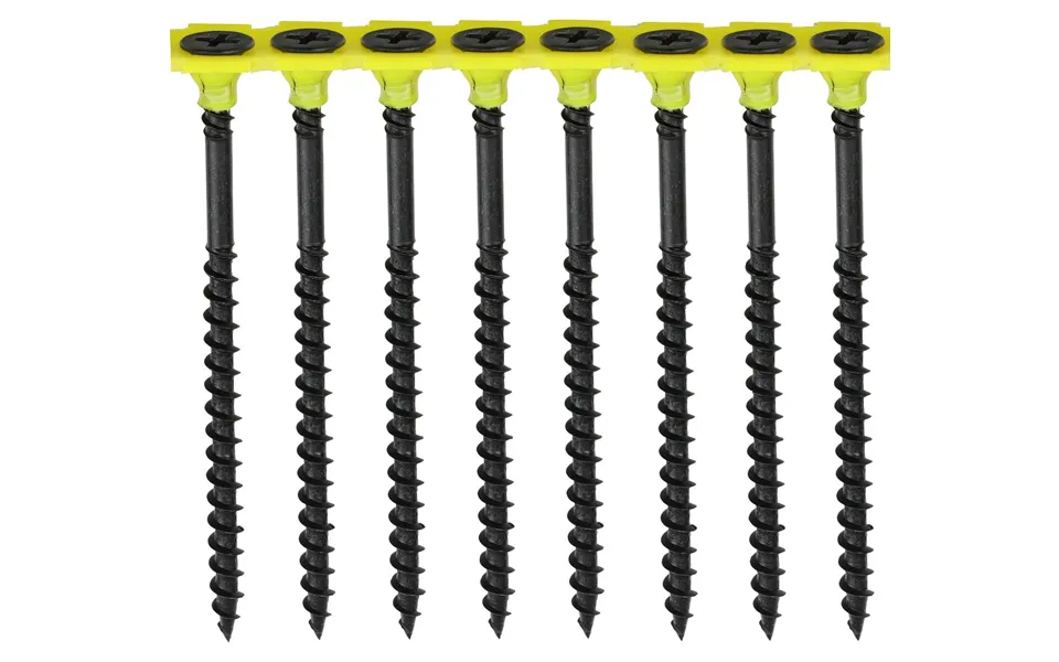 Timco Collated Drywall Screw Coarse 3.5 X 38mm Black Phos - Box Of 1000