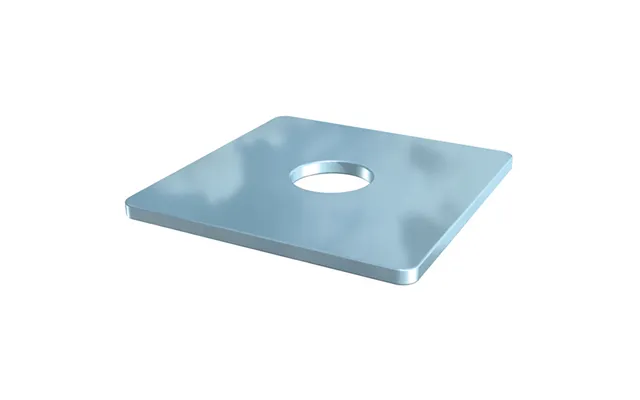 Timco Square Plate Washer M12 X 50 X 50 X 3mm Bzp - Box Of 100